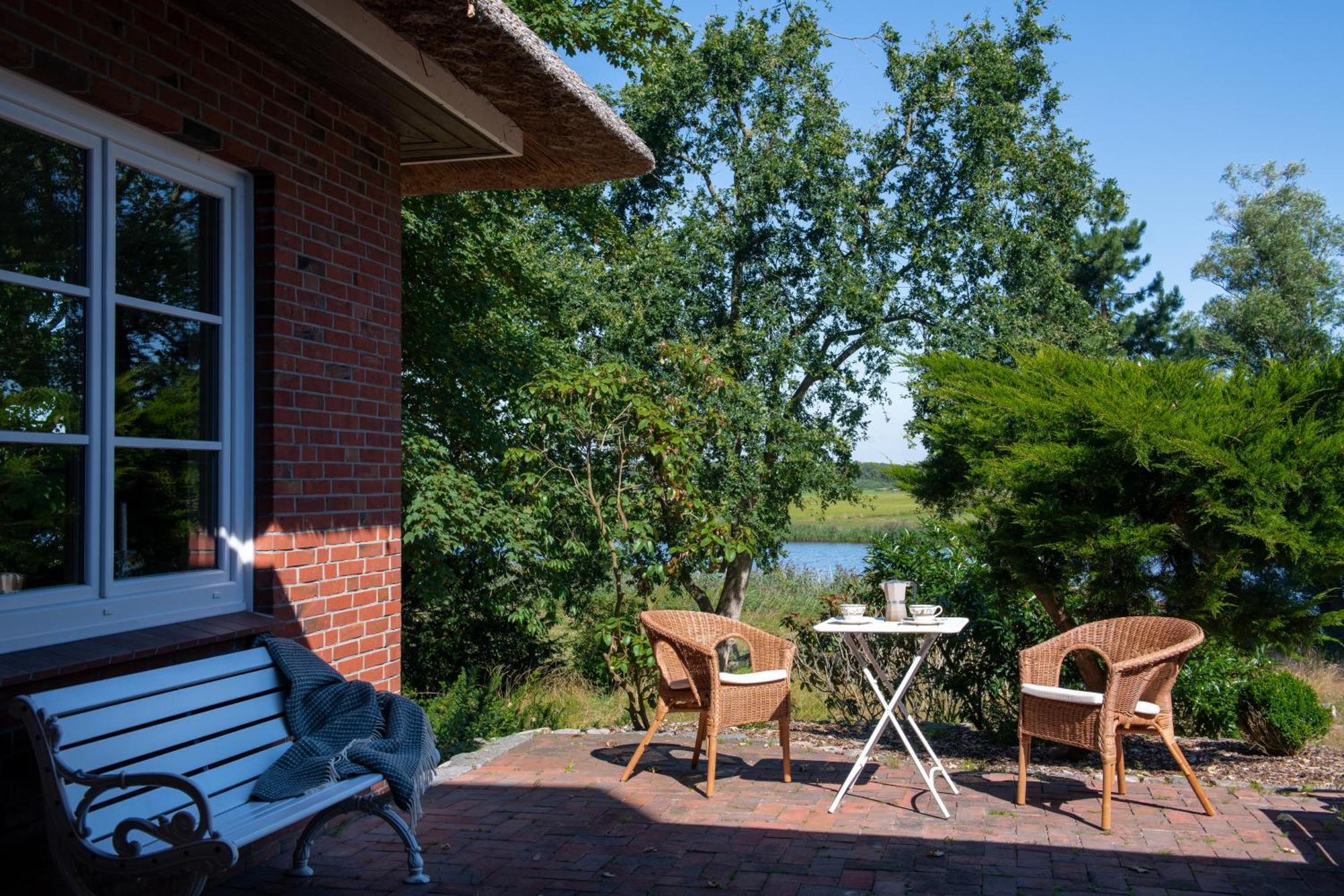Reetdachhaus Eiderblick Villa Breiholz Exterior photo